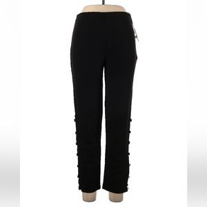 Lovers + Friends Casual Black Pants with buttons on the side